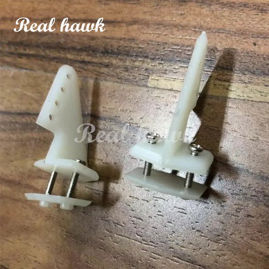 10 Sets/lot With Screws Pin Horns 18x26 4hole L18xW13xH26 RC Airplanes Parts Electric Planes Foam Aeromodelling